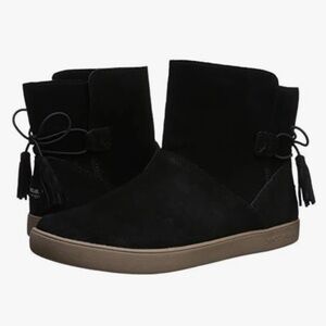 Koolaburra by UGG | Skyller Black Suede Booties | Size 8 | NWOT